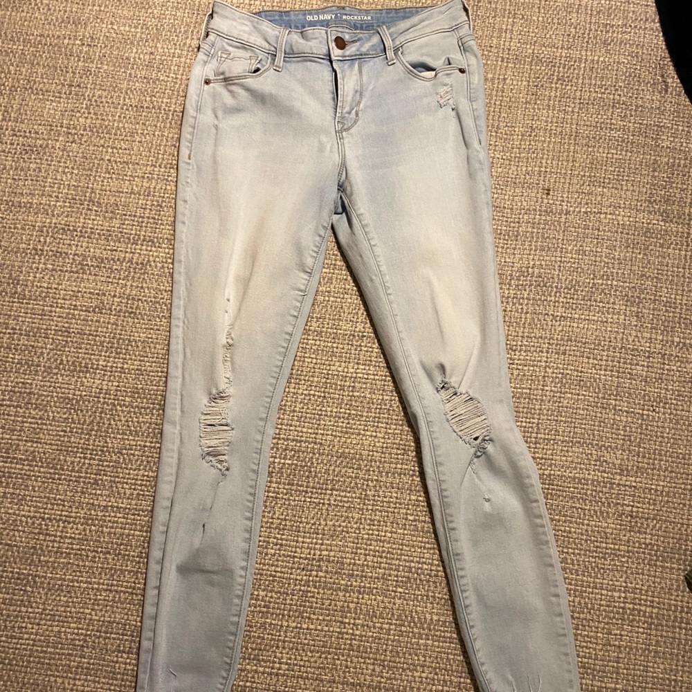 old navy ripped jeans